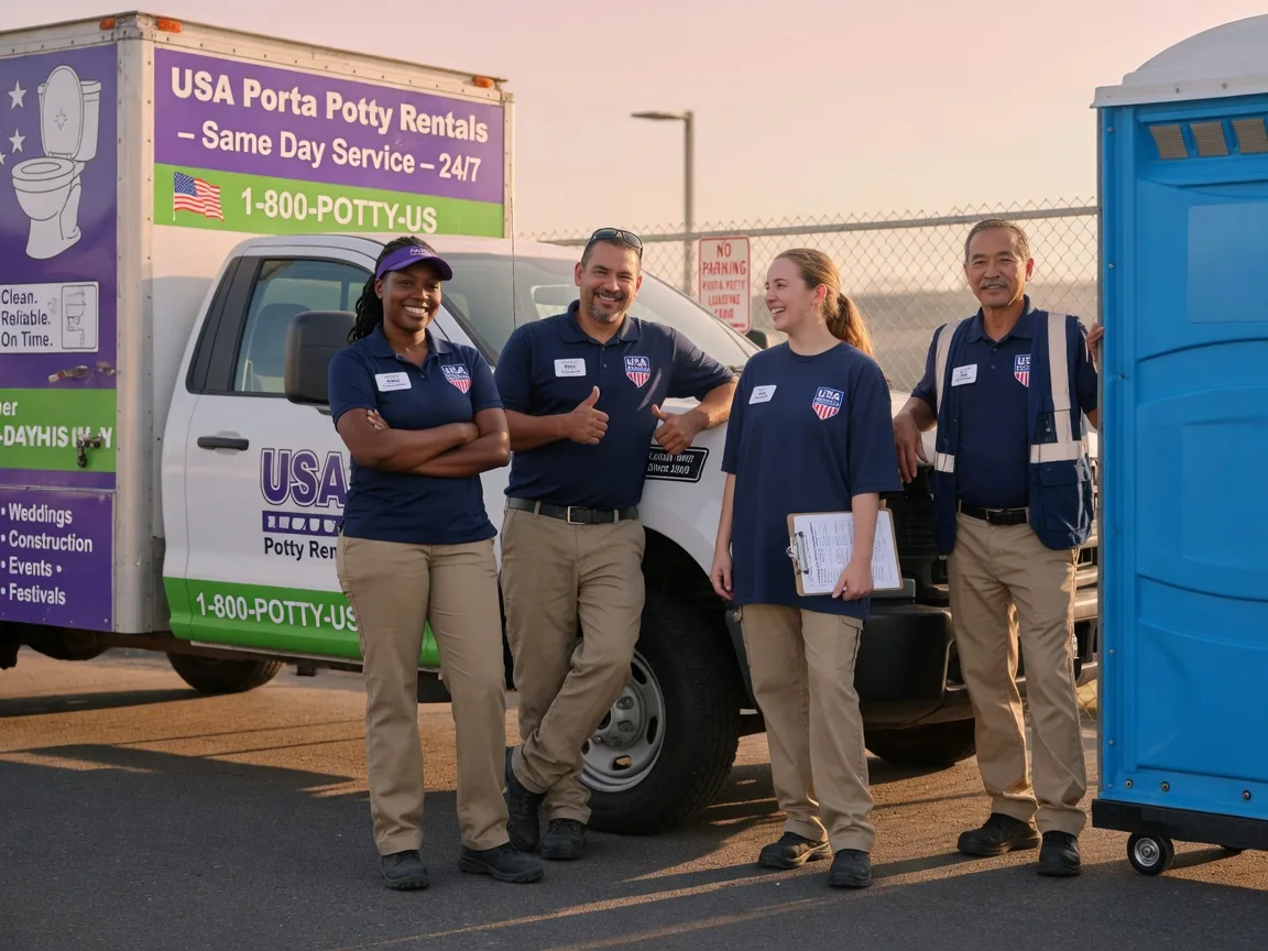 Porta Potty Rental company in Baldwin, IL