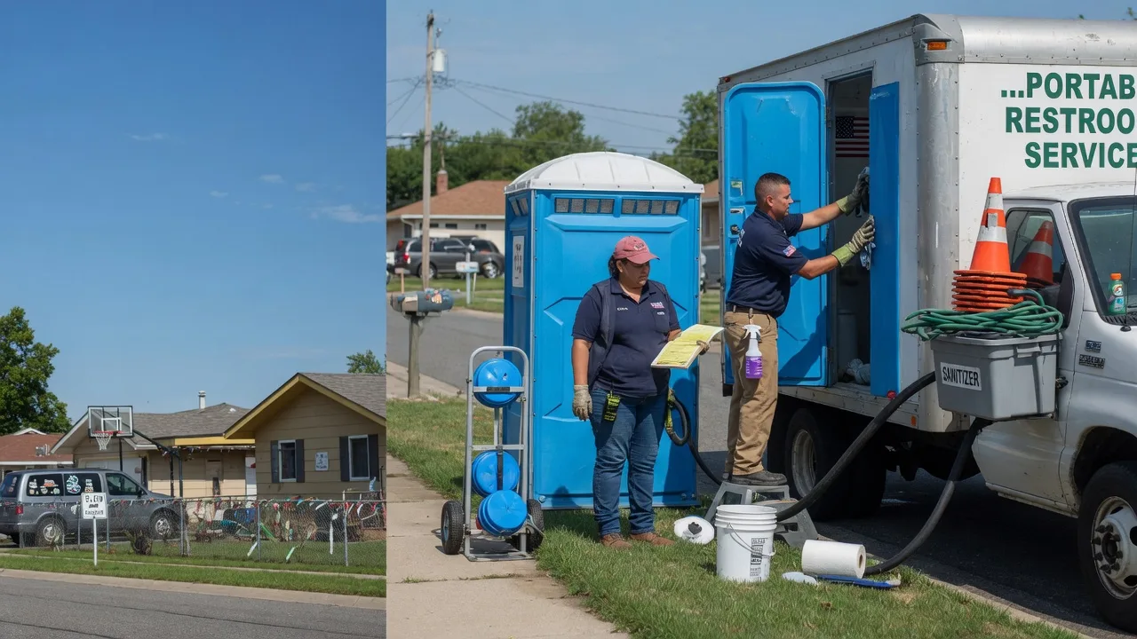 Portable Toilet Rental in Baldwin, IL near me